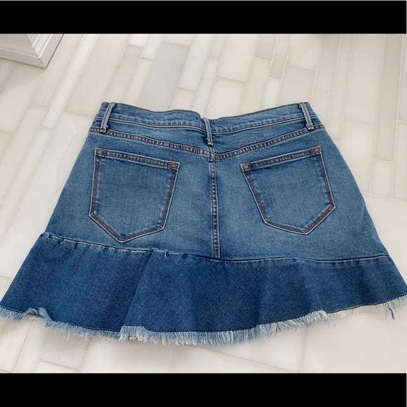 Aqua Jean Skirt - Picture 2 of 2